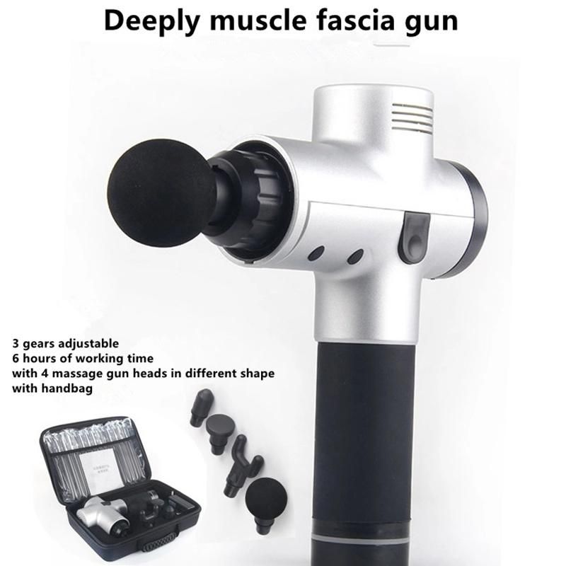 Gym Equipment Body Neck Back Leg Massager Tool Sports Massage Gun with EVA Case Special for Personal Home Excise