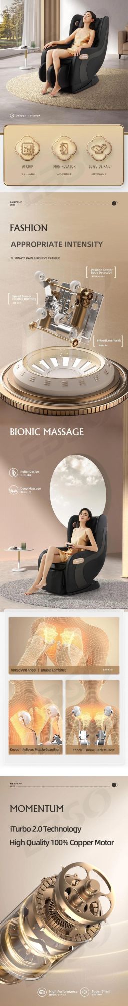 New Design Luxury Cheap 4D Zero Gravity Full Body Care Electric Massage Chair Vending Massage Chair