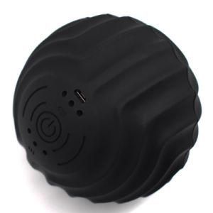 High Quality Custom Colorful Eco-Friendly Silicone Foam Massage Ball for Exercise, Foot Body Vibrating Massage Ball