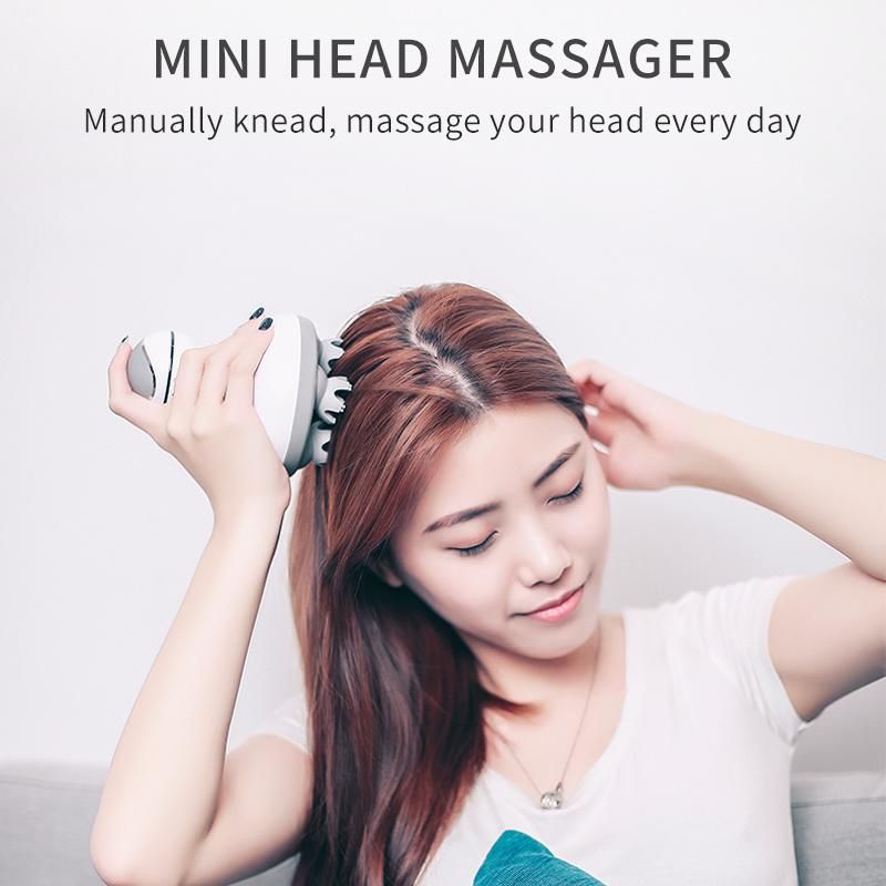 Handheld Portable Head Scratcher Massager for Hair Growth, Deep Clean and Stress Relax Scalp Massager