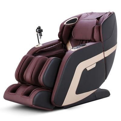 High Quality Leather Relaxing Shiatsu Massage Chair with Foot SPA