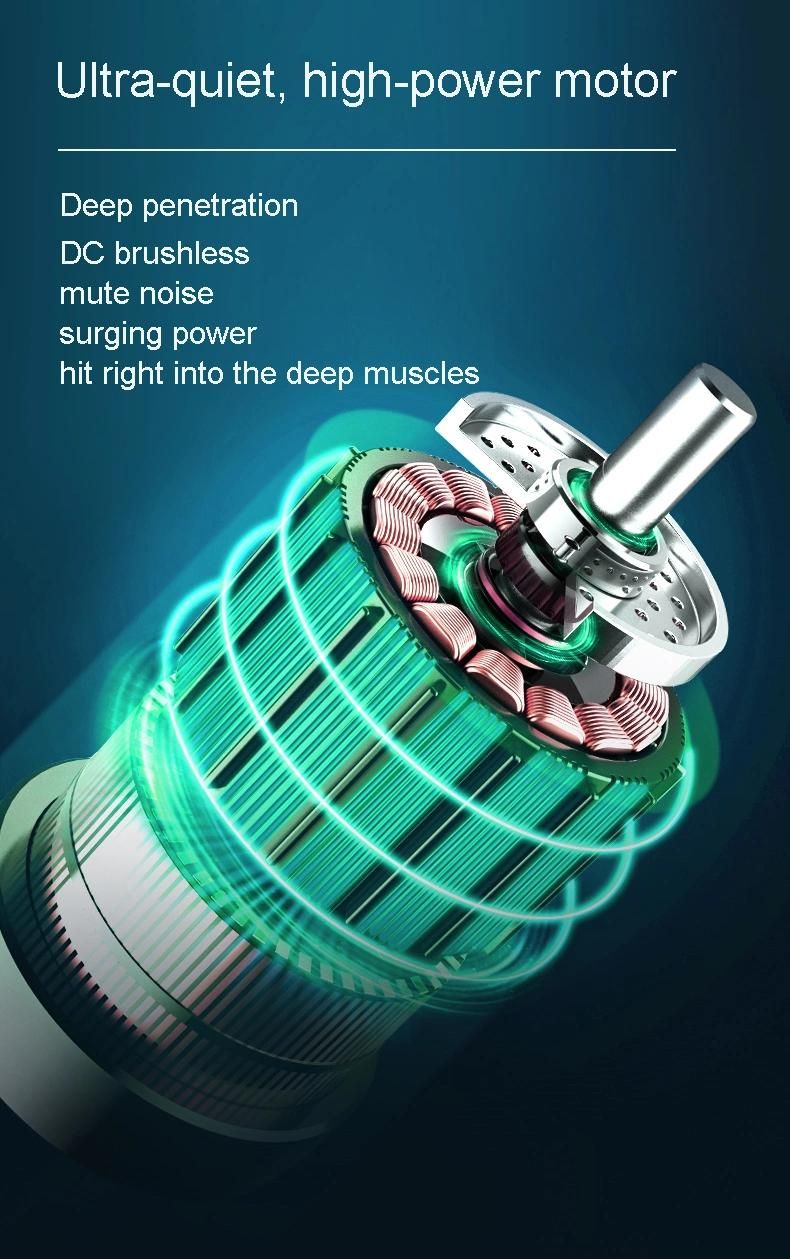 2019 Electric Massager Portable 12V Fascia Muscle Massage Gun