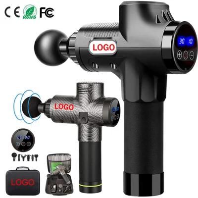 Reasonable Price Cordless Low Price Private 6 Heads Fall Resistant Metal Material Muscle Massage Gun