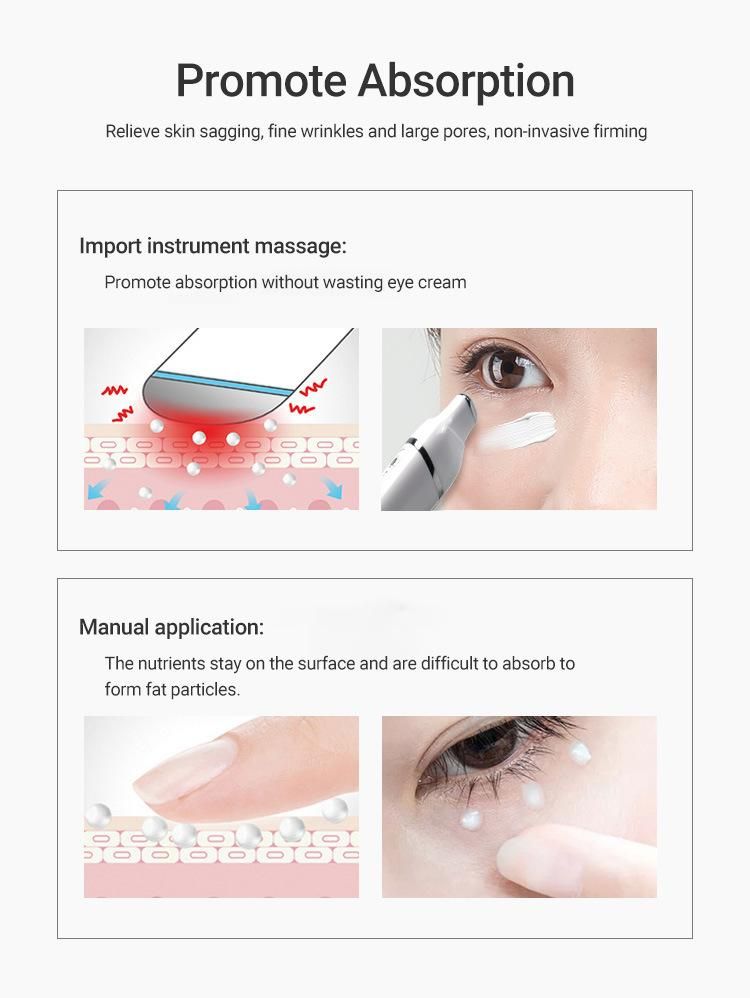 Electric Heated Vibrating Machine Anti Wrinkle Eye Care Massager Pen