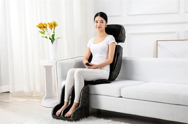 Fangao High Performance Equipment Heated Car Seat Shiatsu Massage Cushion