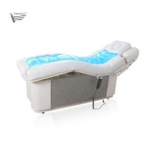 3 Motor Luxury Electric Lifting Water LED Light Heating Electric Salon Water Massage Facial Beauty Bed for Sale (08D04-5)