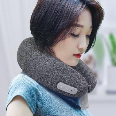 Factory Wholesale Customized Logo Shiatsu Back and Neck Massager Intelligent Electric Kneading U-Shape Neck Massage Pillow