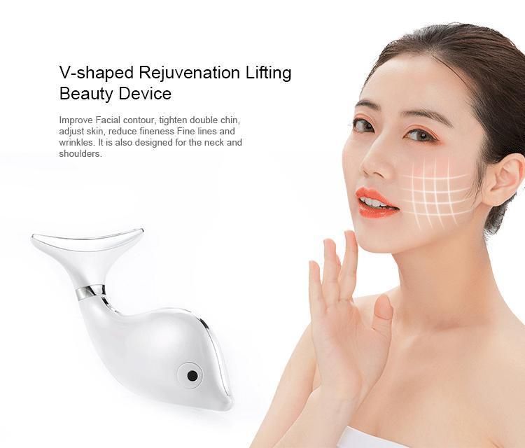 3D Massage Roller EMS V Shape Face Lift Microcurrent Beauty Device