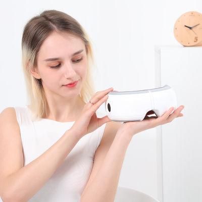 Hezheng Eye Massager with Heat, Electric Bluetooth Music Massage for Relieve Eye Strain Dark Circles Eye Bags Dry Eye Improve Sleep