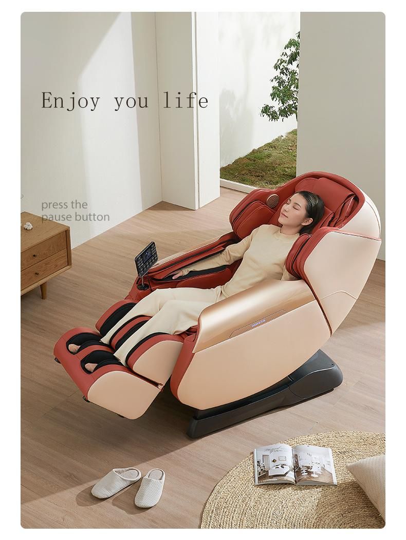 Factory Direct 4 D Massagesessel Best Zero Gravity 5D Electric Recliner Rocking Guangdong New Full Body Massage Chair with Foot SPA