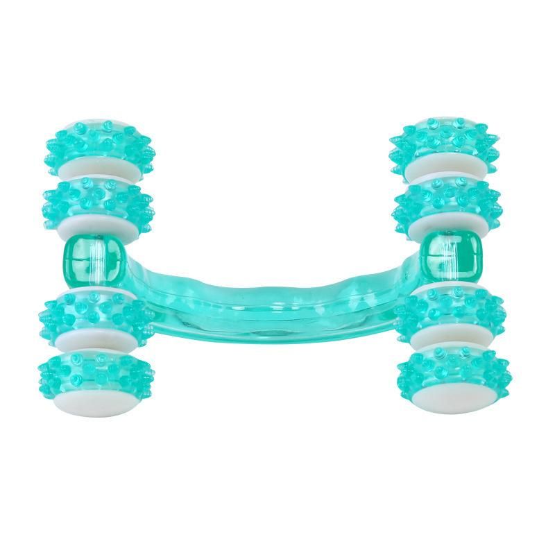 Shapely Roller Yoga Massager Muscled Relaxation Unique Design Plastic Roller Massager Hand Massager Wyz19439