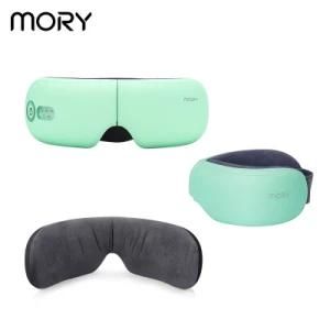 Mory Eye Massager Device with Heat Rechargeable Vibrator Air Pressure Massage Eye