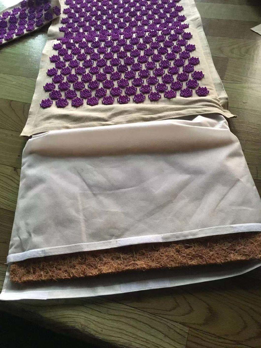 Eco Accupressure Massage Mat with Pillow Best Massage Mats