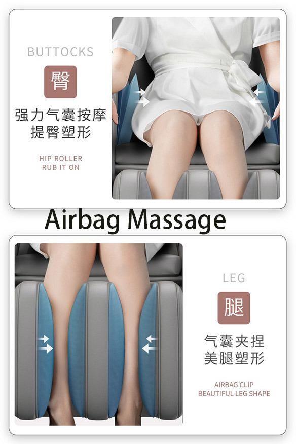 R1 2022 Shiatsu Massage Neck, Back, Waist Living Room Sofa Zero Gravity Reclining Relax Massage Chair