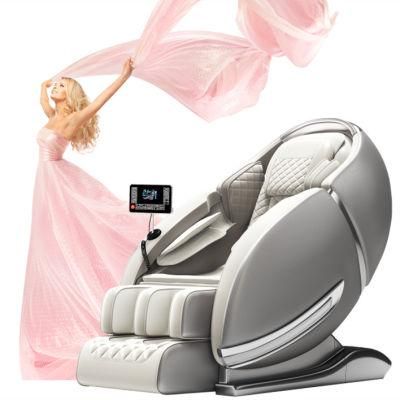 Factory Price OEM PU Leather 4D Full Body Zero Gravity Foot Roller Massage Chair