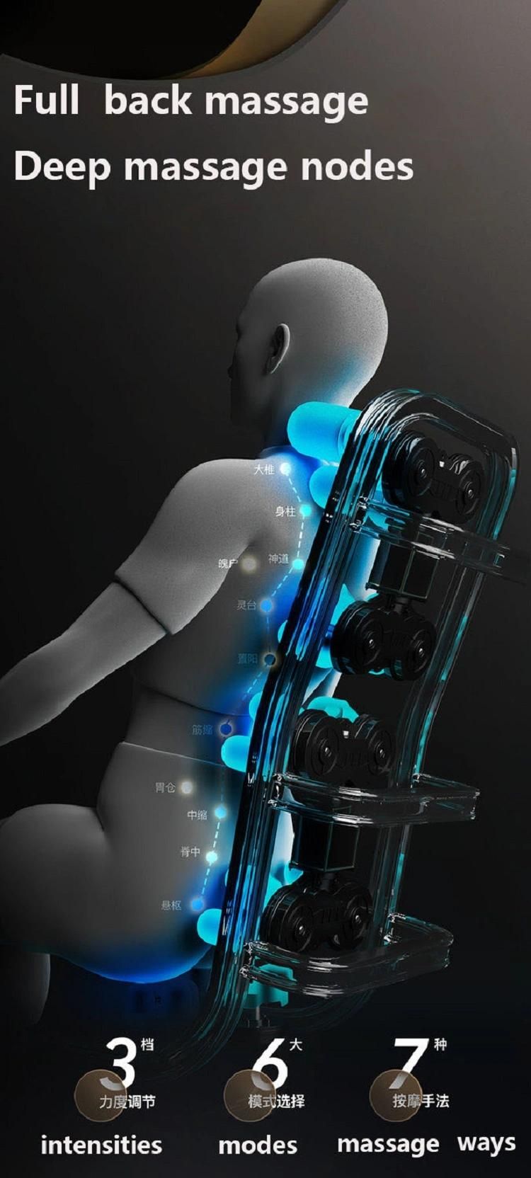 Y8 The Best Zero Gravity Heating Airbag Massage Shiatsu Massage Chairs for a Healthier Life