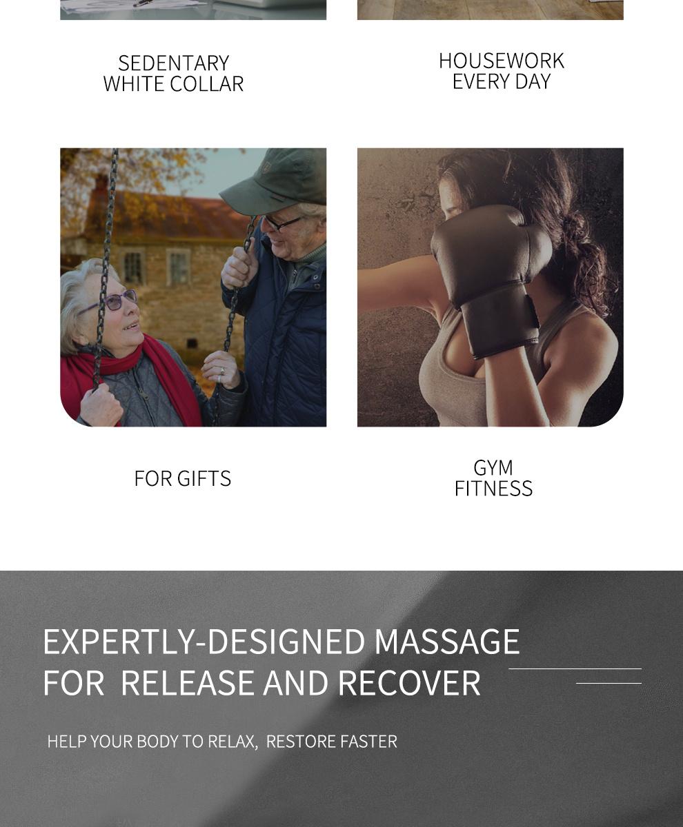 Handheld Mini Electric Massage Gun Fitness Full Body Muscle Fascia Massage Gun