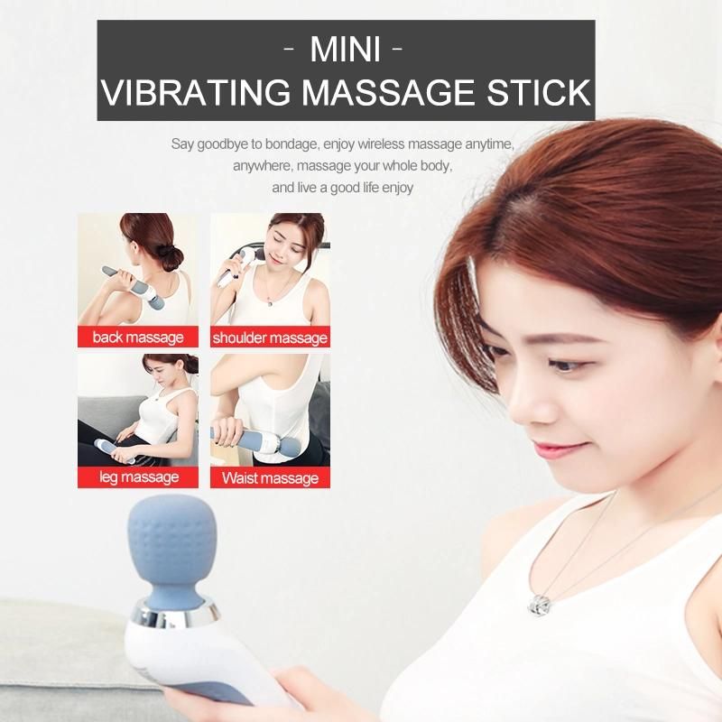 2022 Amazon Top Selling Portable Electric Full Body Massager Hammer Vibrating Massage Stick