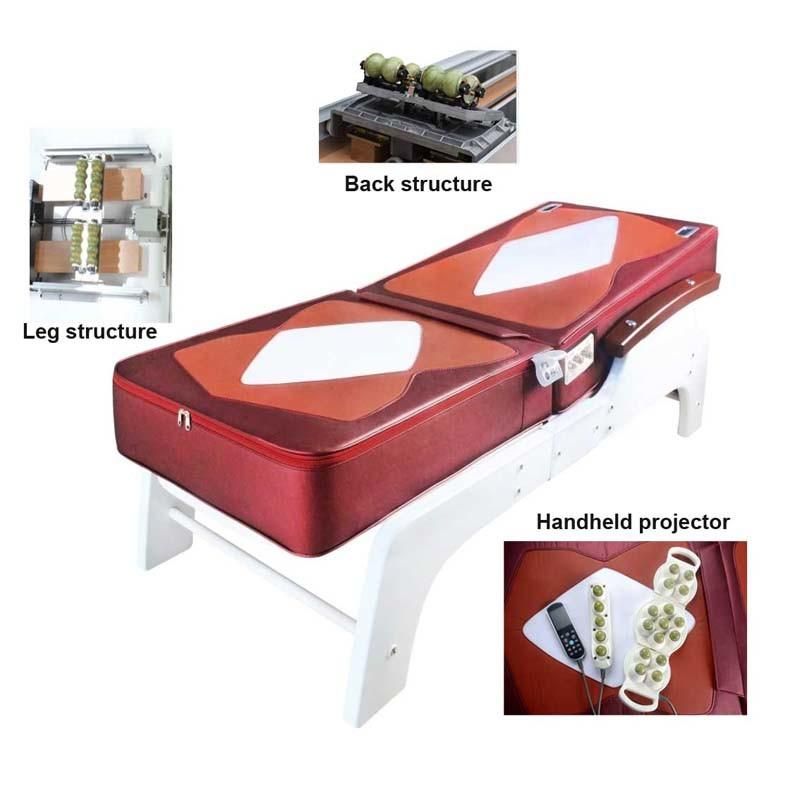 Korea 3D Jade Stone Full Body Massage Bed