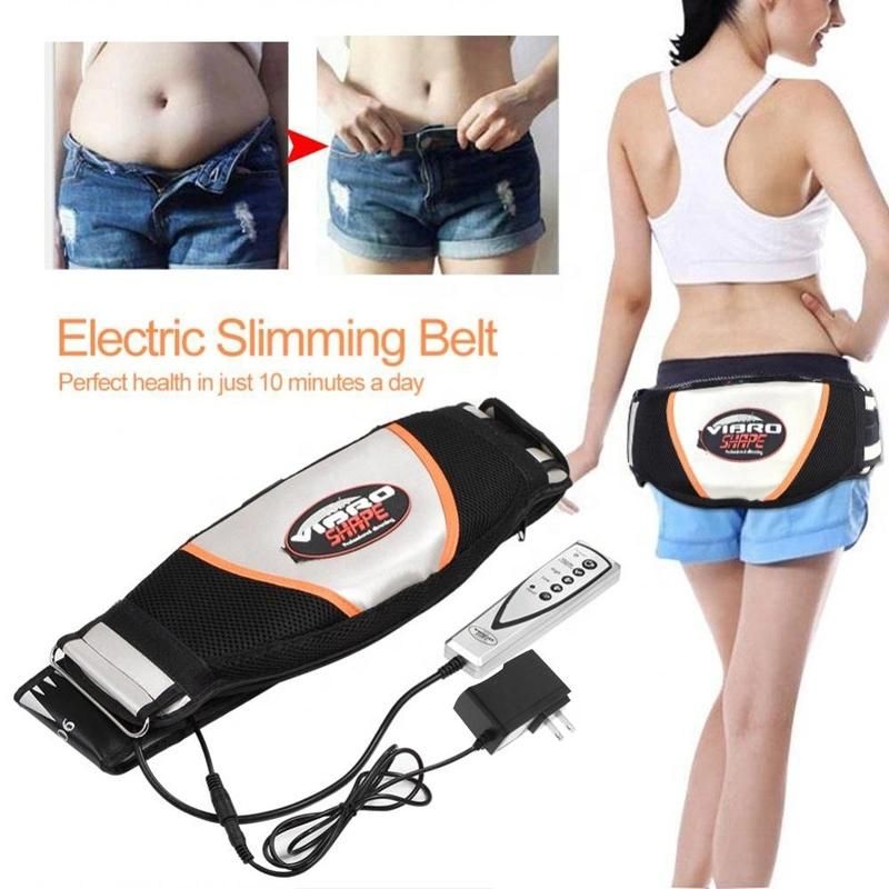Powerful Weight Loss Ab Belt Slimming Vibro Shape Professional Electronic Slim Massager Belt Fat Burning
