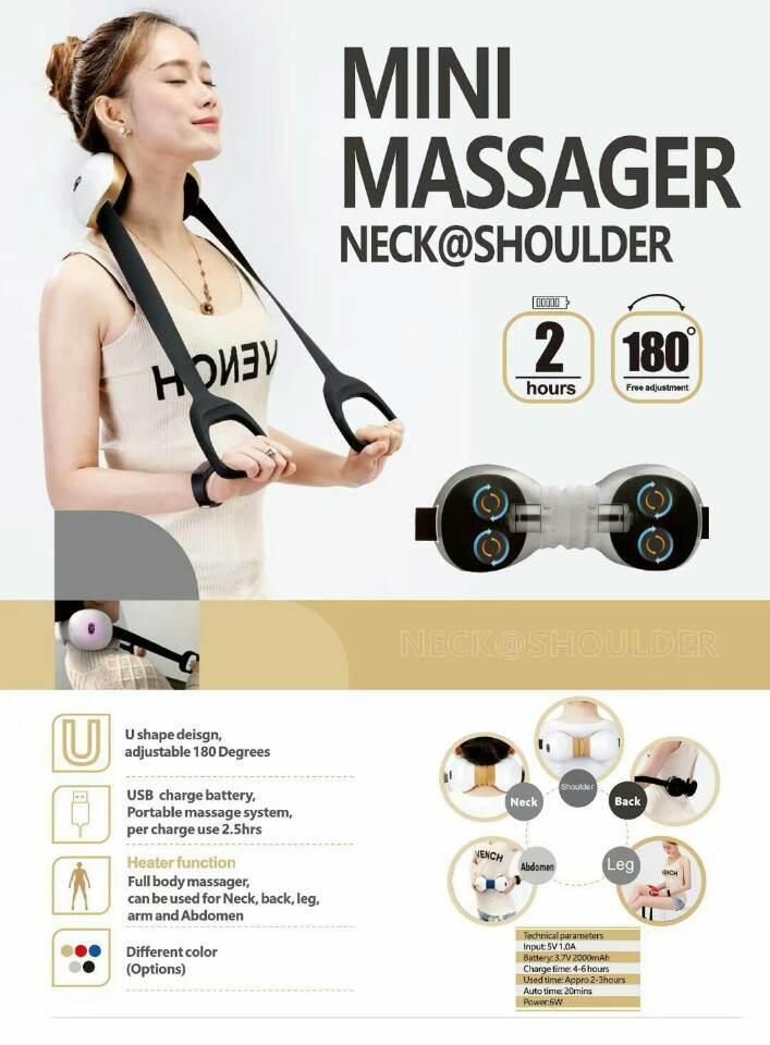 2018 New Patent Electric Neck Massager /Body Massager