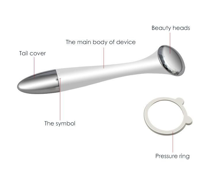 Warm Frequency Skin Lifting Tighten Eye Skin Wrinkle Removal Ion Massager