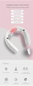 Multicolor Pulse PC Silicon Factory OEM/ODM CE Certificate Neck Massager