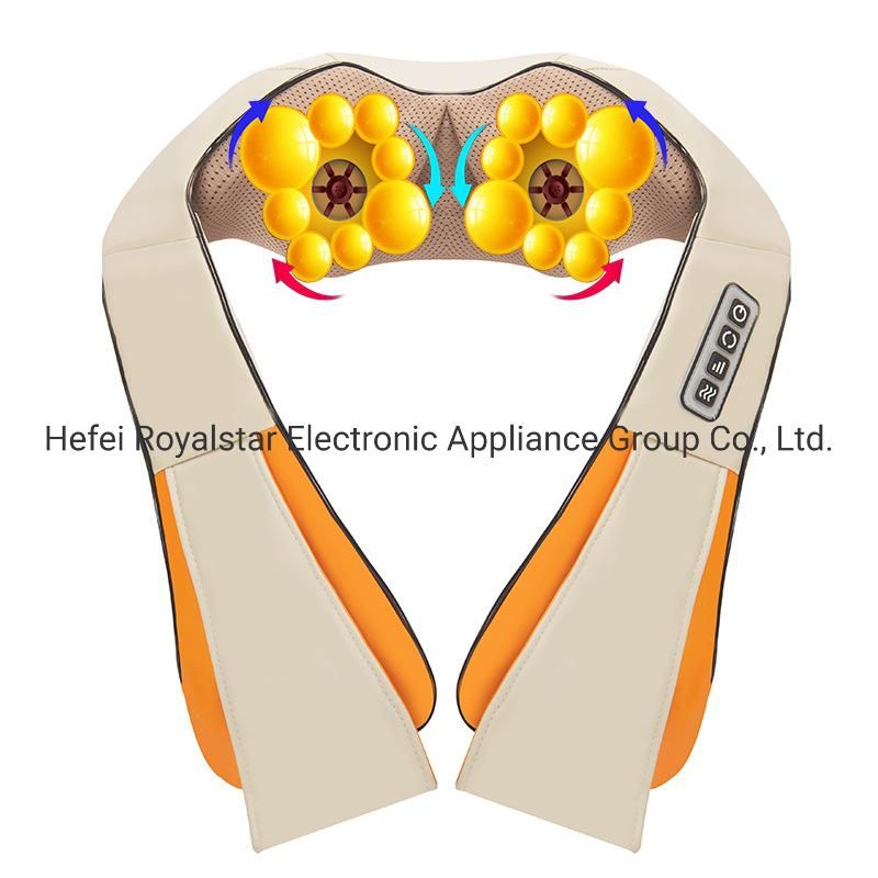 Kneading Massage Shawl Cervical Spine Massager Shoulder Waist Shoulder and Neck Warm Compress