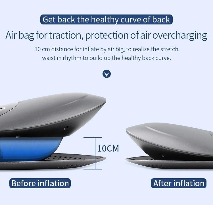 Intelligent Remote Control Electric Lumbar Massager with Heat and Air Traction Back Strecther Massager
