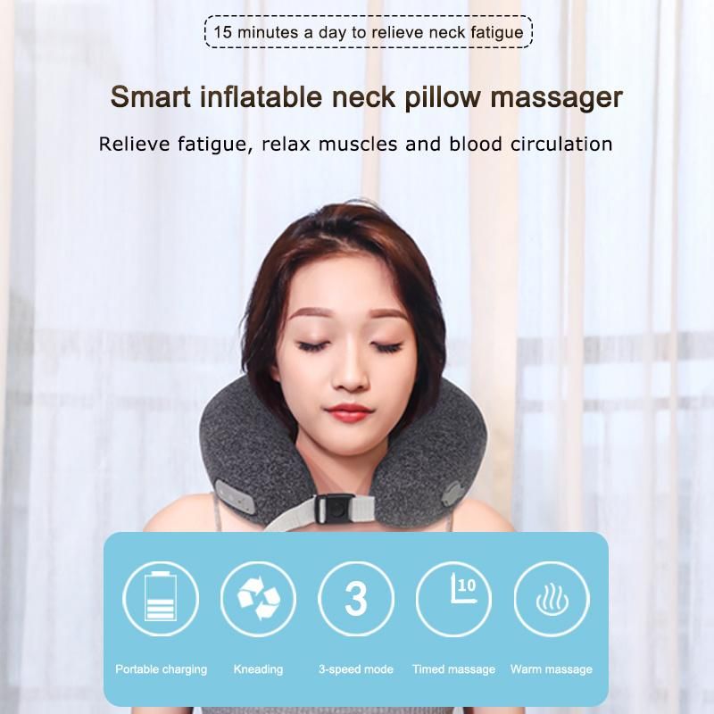 2022 Top Quality New Arrival Comfortable Therapy Neck Deep Kneading Shiatsu Massage Pillow