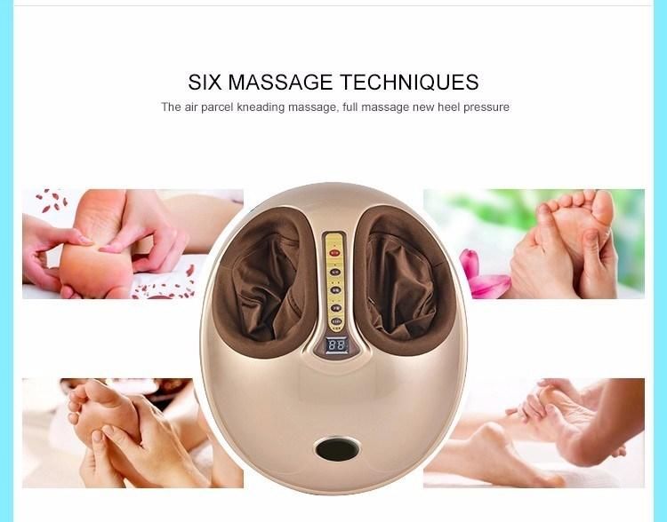 Latest Fashionable 3D Air Pressure Electric Roller Foot Massager Heating Foot Massager Blood Circulator