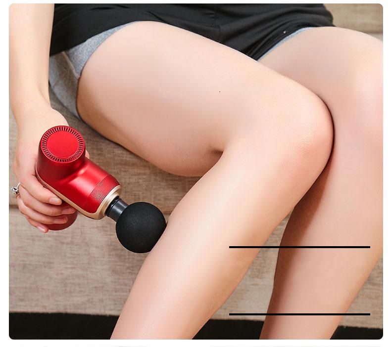 Pocket Deep Tissue Muscle Relieve Mini Head Fascial Massager Gun