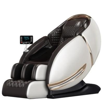 Favor-03 Brown Healthy Shiatsu 3D Pedicure for Old and Young Music Massage Chair