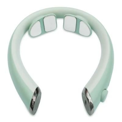 EMS Pulse Deep Tissue Pain Relief Care Cervical Massager Head Shoulder Electric Pulse Neck Massager