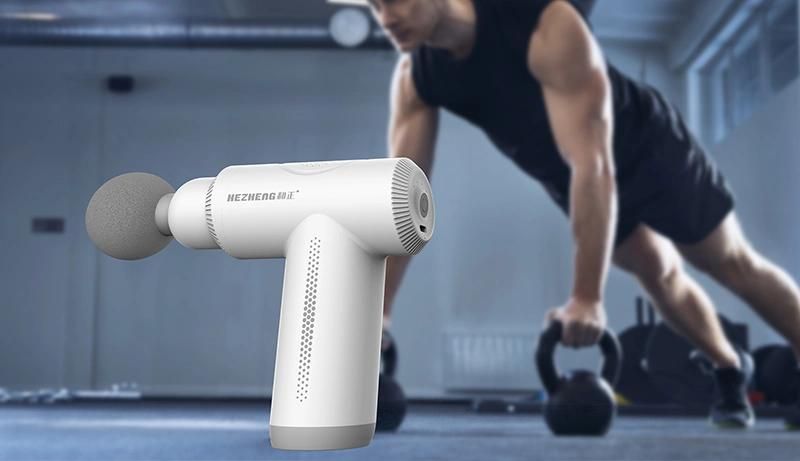 Hezheng The Best Handheld Massage Gun for Athletes Take Your Percussion Massager Gun to The Gym or Sports Club