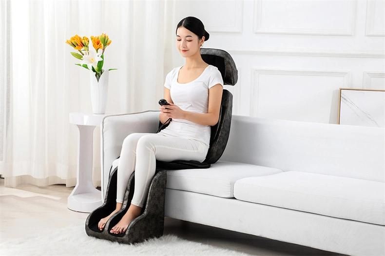Fangao High Performance Equipment Heated Car Seat Shiatsu Massage Cushion