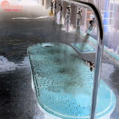 Factory Supply Wooden Vichy Shower Massage SPA Bed