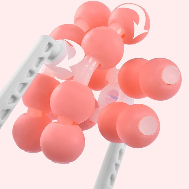 Fitness Ring Clamp 16 Roller Ball Leg Slim Massager Muscled Relaxation Massage Stick Body Shapely Roller Yoga Wyz15261