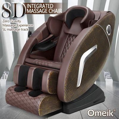 China Wholesale Electric Deluxe Full Body Thai Shiatsu 3D Zero Gravity Music Massage Chair