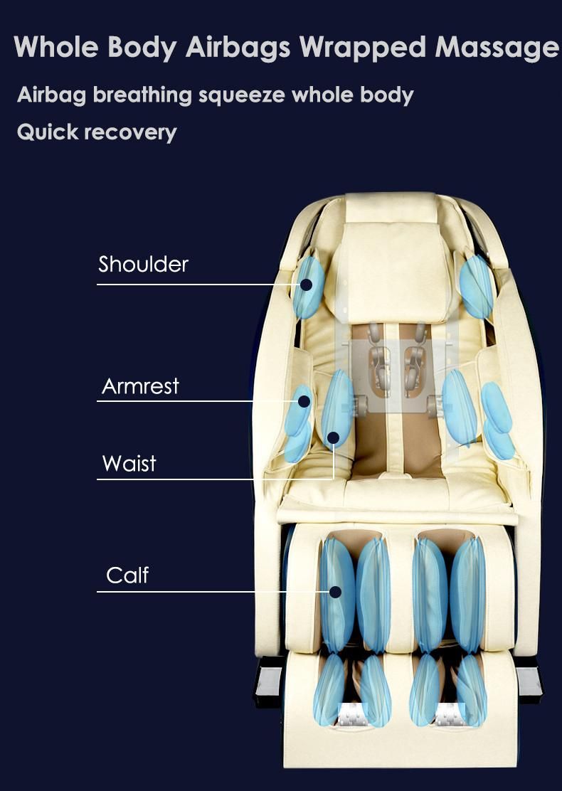 Electric Air Pressure SL 4D Fatigue Relief Massage Chair