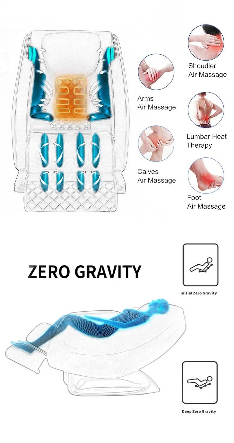 Full Body Zero Gravity Shiatsu Recliner Massage Chair