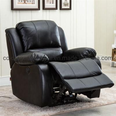 Modern High Back Adjustable Leisure Massage Chair Sets with Leather