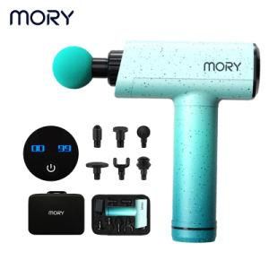 Mory Custom Logo 2700 Rpm Sports Therapy Percussion Muscle Massage Gun and Bag Cases