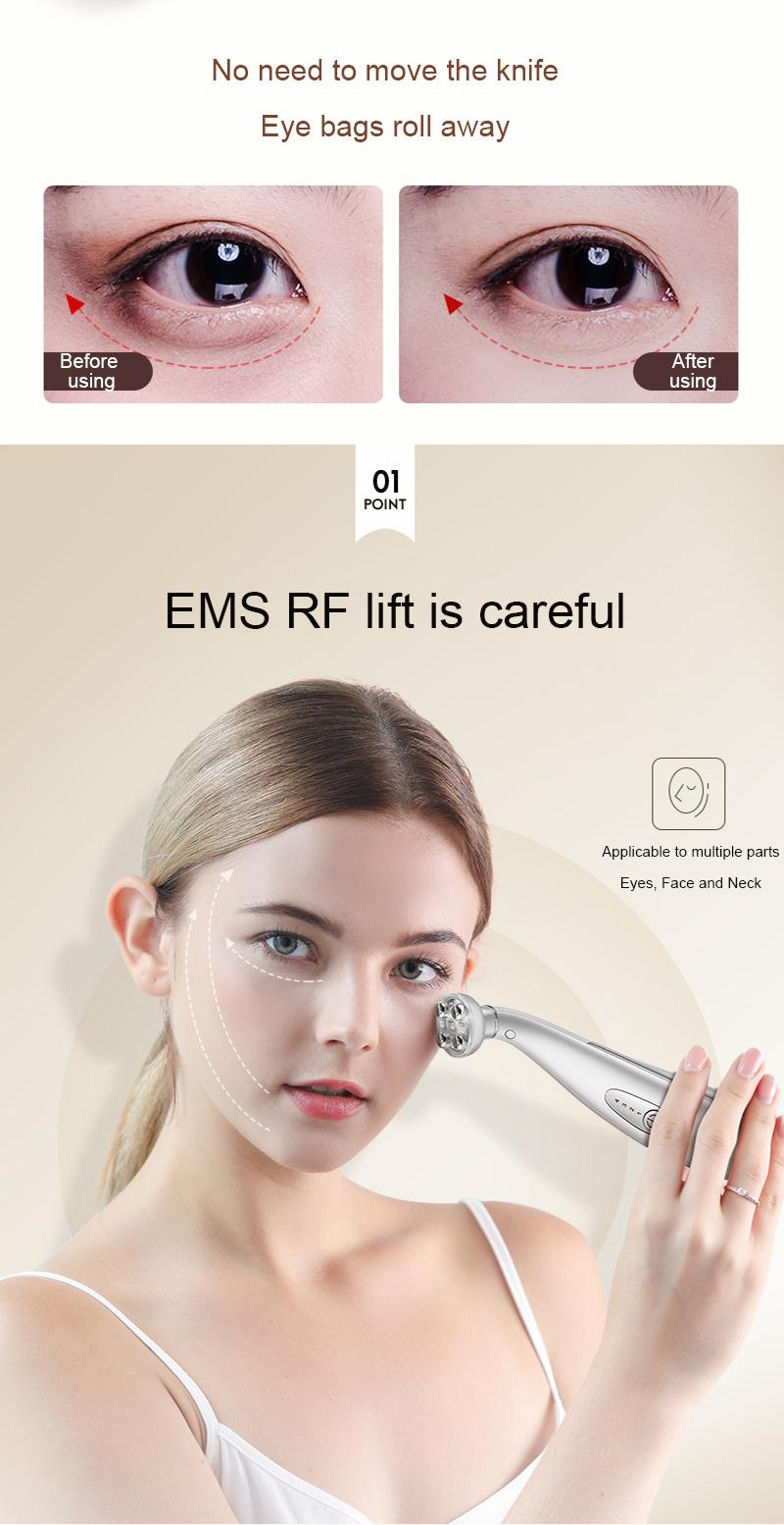 EMS Needleless Nano Radio Frequency Instrument Skin Lifting and Rejuvenating Devices