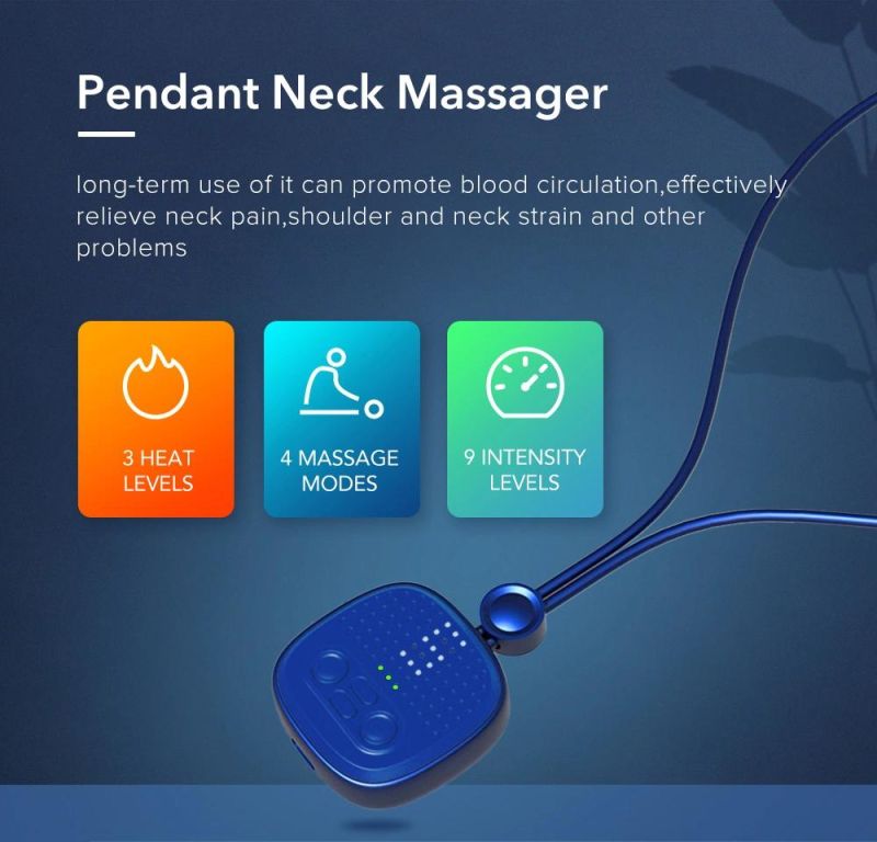 Smart Neck Skin Massager Mini Hanging Portable Neck Massager