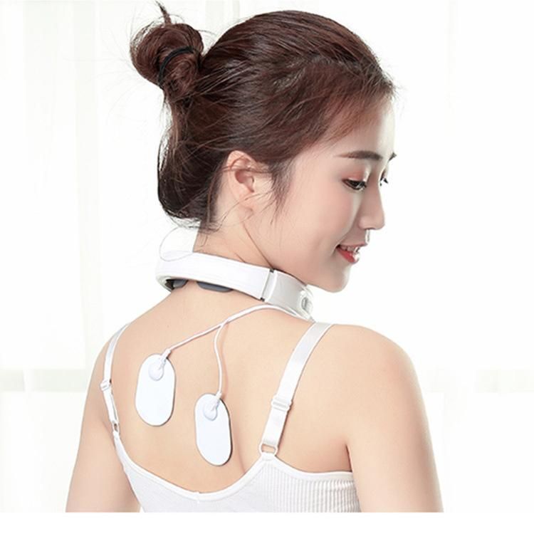 Smart Mini Electric Wireless 360 Infrared Physiotherapy Intelligent Neck Massager for Neck