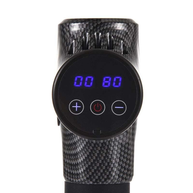 Professional 12mm Depth Massage Body Muscle Massager Gun with 2500 Ma 5 Hours Battery Life