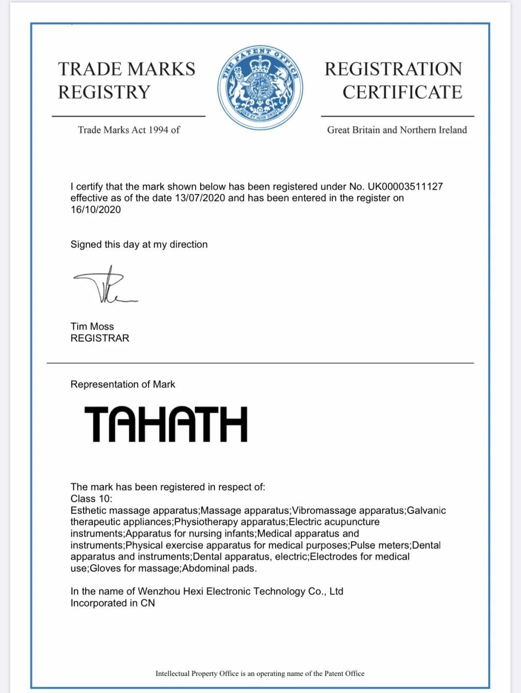 Air Pressure Customized Tahath Carton 16.8 X 15.3 9.8 Inches; 10.65 Pounds Massage Machine