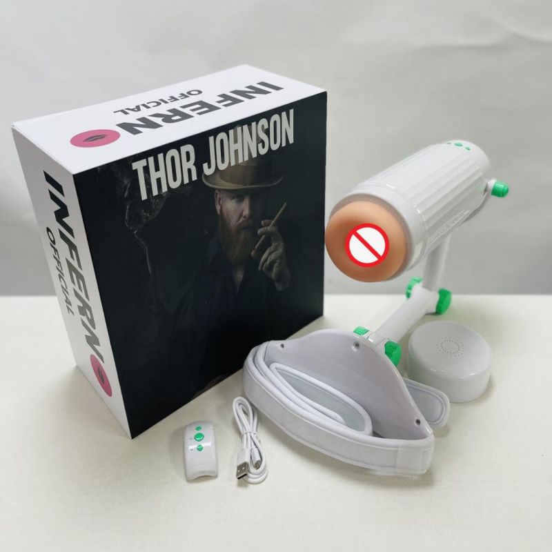 OEM Thor Male Masturbator Cup Machine Realistic Vagina Pocket Pussy Man Masturbation Glans Airplane Cup Adult Sucking Sex Toy for Men Masturbation