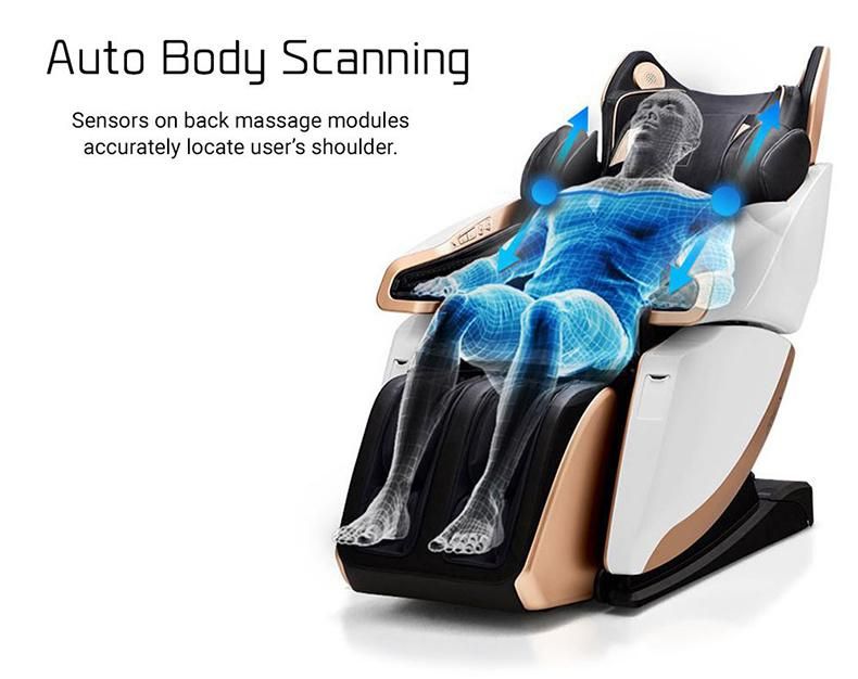 2022 Hot Sale Masajeador Asiento 2022 4D Zero Gravity Luxury Massage Chair 4D Zero Gravity Luxury Massage Chair
